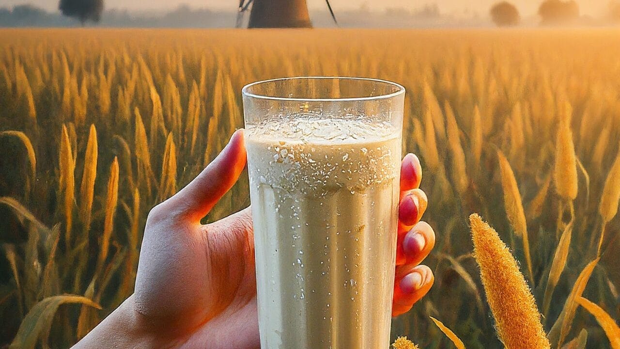 Brown Top Millet Milk: a nutritious, low-calorie Vegan Milk