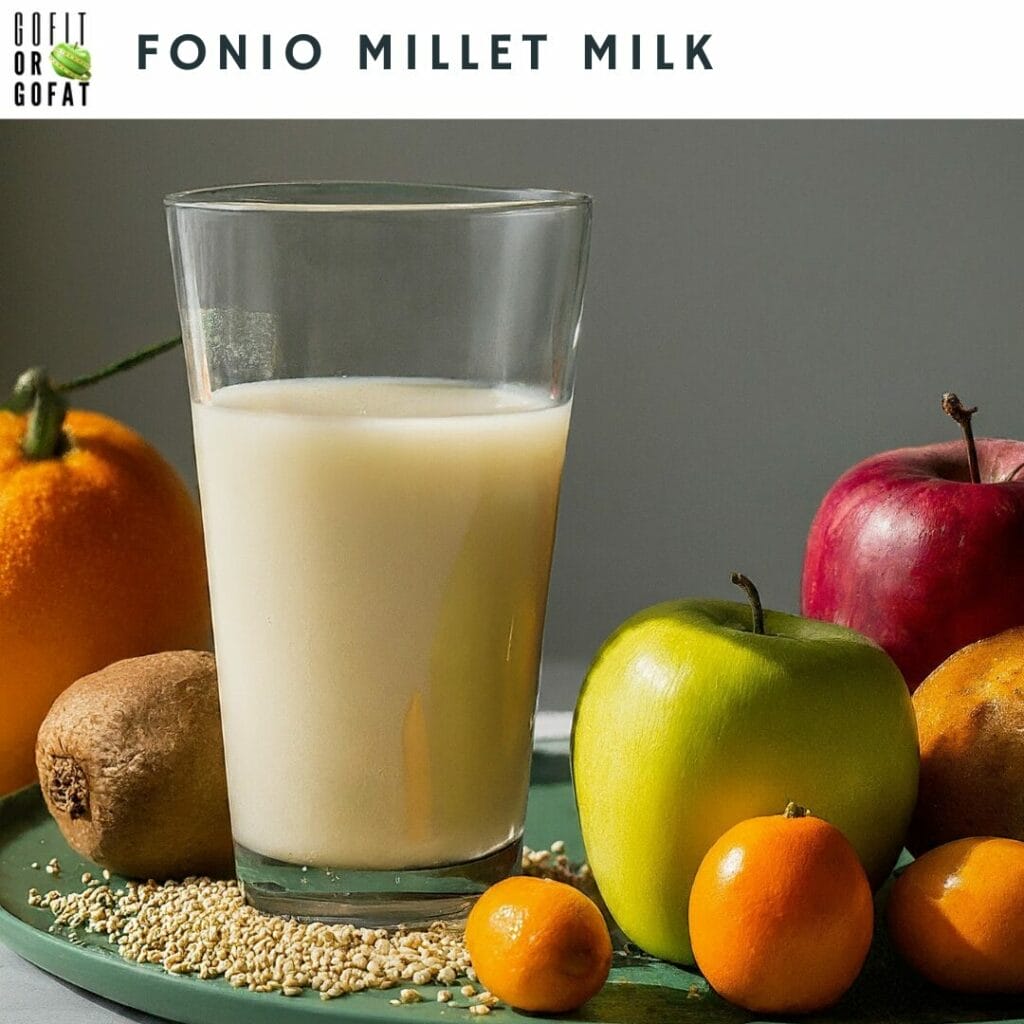 Nutritional benefits and Health Benefits of Fonio Millet Milk 