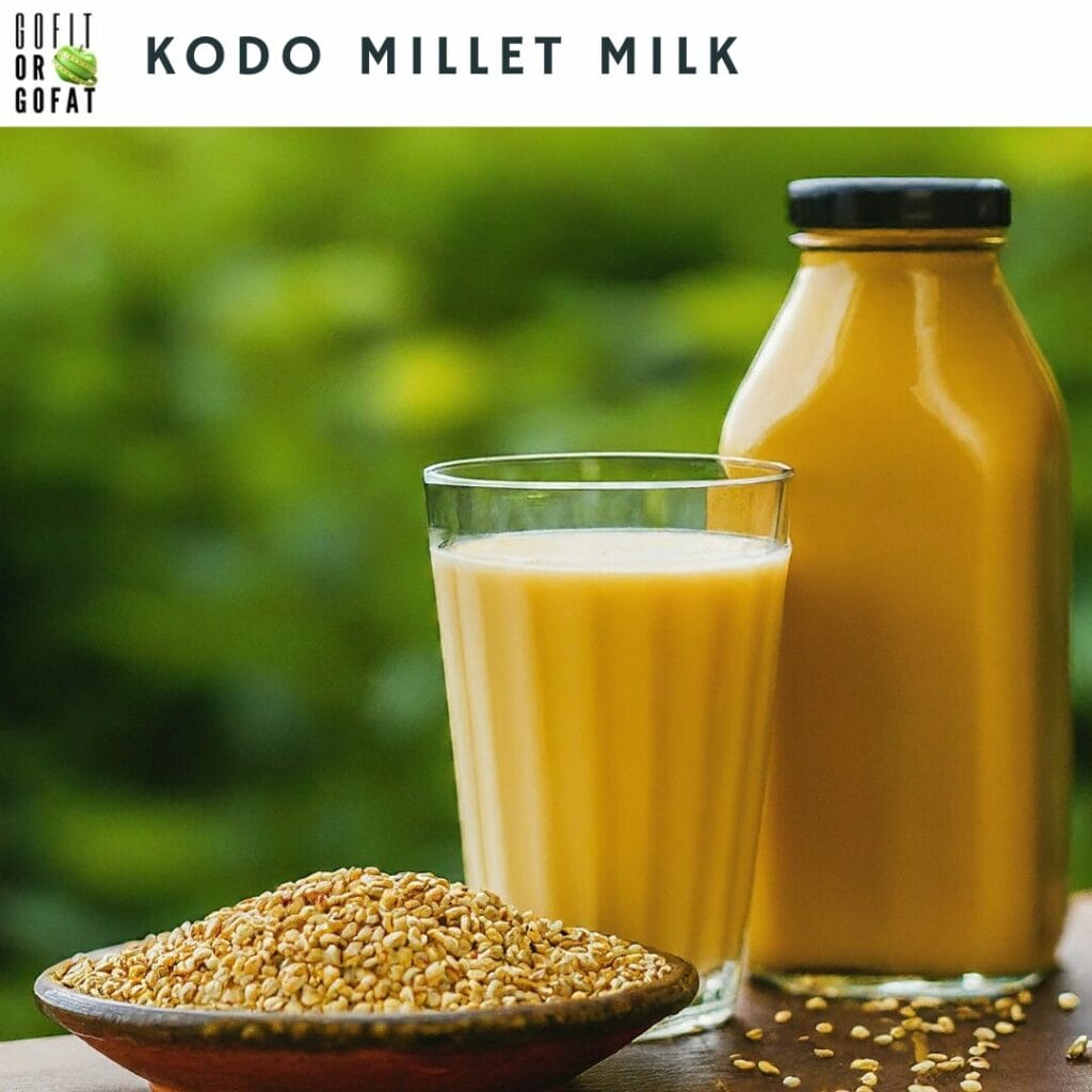 Nutritional benefits and Health Benefits of Kodo Millet Milk 